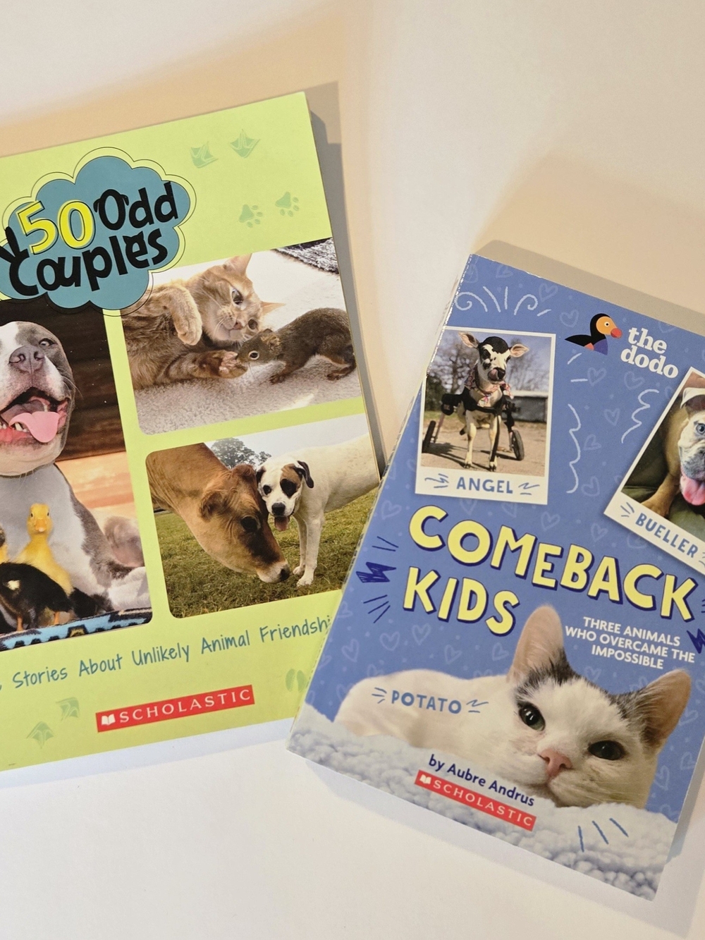 2 pack of official "the dodo" animal books